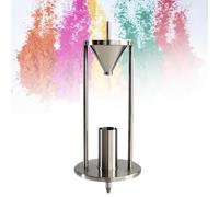 Bulk Density Tester, Powder Density Meter with 12.7mm Funnel Aperture, 120ml Volume, 60° Taper for Metal and Nonmetal Powders