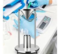 Bulk Density Tester - Stainless Steel Natural Stacking Density Meter with 12.7mm Funnel Aperture, 60° Taper, 100ml Cylinder for Metal, Cement, Soil Powders
