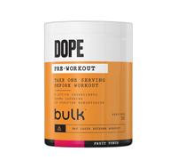 Bulk Dope Pre-Workout Powder, Fruit Punch, 495 g | Energy Drink with Beta Alanine, Creatine, Caffeine, Arganine (AAKG), Citrulline, Taurine, Vitamin B6, 30 Servings