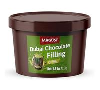 Bulk Dubai Chocolate Bar Filling, 2.5 kg, Dubai Chocolate Bar Kit Mixture, Pistachio-Based Paste for Breakfasts, Desserts & Treats