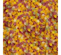 Bulk Fizzy Bones, 100% Vegan Gummies Premium Quality, All-Natural, Non-GMO, Dairy-Free, GMP Certified Wellness Treats -