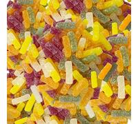 Bulk Gummy Sticks, 100% Vegan Gummies Premium Quality, All-Natural, Non-GMO, Dairy-Free, GMP Certified Wellness Treats -