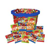 Bulk Halloween Sweets Box 600g - Amamitrade Sticker Made for Haribos Trick or Treat Sweets Tub, Spooky Candy Assortments for Kids & Adults, Party Favors, Schools, Gifting and Family Sharing