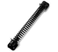 Bulk Hardware ™ BH00057 Bulk Hardware Adjustable Steel Gate Spring, 200mm (8 inch) - Black