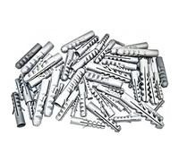 Bulk Hardware BH00918 - Workshop Assortment of Large Wall Plugs - Grey