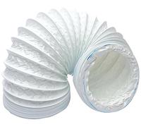 Bulk Hardware BH02991 Flexible Ventilation Duct Hose, 100mm x 1M (4" x 39 inch)