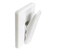 Bulk Hardware® Bill - Ticket Clips Self Adhesive 48 x 32mm White 1 Clip