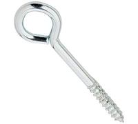 Bulk Hardware New Steel Vine Eyes 100mm x 4.4mm (4 Inch) Bzp 100 Vine Eyes