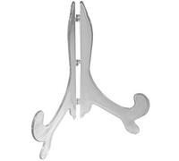 Bulk Hardware Plate Stands to Fit Plates 150mm-250mm (6-10 Inch) Clear Plastic 6 Stands