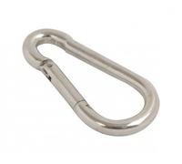 Bulk Hardware Snap Hook 9/32 Inch (M7) BZP Pack of 5