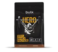 Bulk Hero Whey Protein Powder | Double Chocolate | 65 Servings | 26g Protein + 3g Creatine | 5g BCAAs | Low Sugar | Fast Absorption | Isolate, Hydrolysed & Concentrate Blend