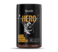 Bulk Hero Whey Protein Powder | Double Chocolate | 910g | 26g Protein + 3g Creatine | 5g BCAAs | Low Sugar | Fast Absorption | Isolate,