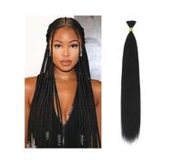 Bulk Human Hair for Braiding 50 Grams No Weft Silky Straight Brazilian Remy Hair Extensions(18inches)