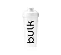 Bulk Iconic Shaker Bottle, 750ml, Ice White, Leak-Proof, BPA-Free, Wire Mixing Ball for Lump-Free Shakes, Convenient Carry Handle, Transparent Fill Level, Dishwasher Safe