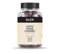 Bulk Lion's Mane Gummies, 1000 mg, Nootropic Supplement, Blackcurrant, 60 Gummies