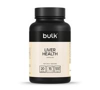 Bulk Liver Health Supplement Capsules, Choline, Vitamin B, Riboflavin, Pack of 90, Packaging May Vary