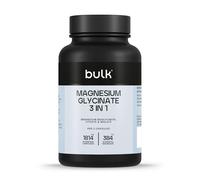 Bulk Magnesium Glycinate 3-in-1 Complex | 1800mg High Absorption | Triple Strength Magnesium with Bisglycinate, Citrate & Malate | Supports Muscle Function, Energy & Repair | Vegan | 180 Tablets