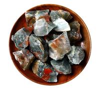 Bulk Natural Crystal Rough Stone Natural Dragon's Blood Stone Aroma Diffuser Stone Flower Pot Fish Tank Demagnetization Crystal Crushed Stone Flower Pot Pavement Rocks Stones and Crystals(2-3cm100g)
