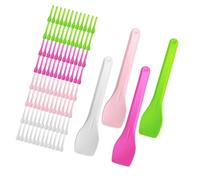 Bulk Pack of 100 Powerful Decomposable Utensils Environmental Sweet Ice Milk Utensils Flexible Dessert Equipment Green Expendable Ice Cream Servings