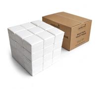 Bulk Pack Toilet Tissue | 9,000 Sheets | 36 x 250 Sheet Packs | Premium 2 Ply Virgin Pulp | Commercial Toilet Tissue for Offices, Schools, Hotels & Public Washrooms