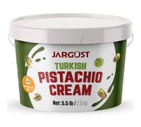 Bulk Pistachio Cream Spread, 2.5 kg, Turkish Pistachio Butter, Perfect for Dubai Chocolate Bar Kit, Gourmet Paste for Desserts, Breakfast, & Indulgent Treats