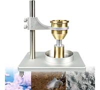 Bulk Powder Dispenser with Flow Ability 2.5mm & 5mm Funnels Adjustable Height for Metal Powder Dispensing Ideal for Industrial and DIY Applications