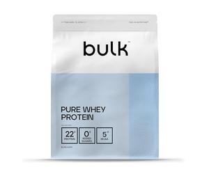 Bulk Pure Whey Protein Powder | Chocolate Caramel | 22g Protein and 5g BCAAs per Scoop | Whey Concentrate Shake | Low Sugar | Supports Muscle Growth and Repair | Smooth Mixing | Vegetarian | 2.5kg