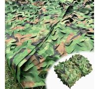 Bulk Roll Camouflage Net 1m 1.5m 2m 3.0M 5m 7m 10m 15m Theme Party Decoration Camo Netting for Outdoor Garden Camouflage Netting Camping Hide Camo Net Fabric Deck Blinds(Size:2x13)