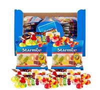 Bulk Sweets - Amamitrade Thank you stick made for Haribos Gummy Sweets Mini Bags, 100x16g - Perfect for Birthday Parties, Christmas, Halloween