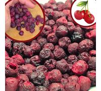 BULK & tasty. Freeze Dried Cherry Whole Sourcherry Amarena Large Dried Snack XXL 600g - Raw Natural Premium Freeze Dried Fruit Sour Cherries | Pure Natural Vegan Gluten Free Without Any Additives