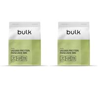 Bulk Vegan Protein Pancake Mix, Vanilla, 500 g, 10 Servings, Packaging May Vary (Pack of 2)