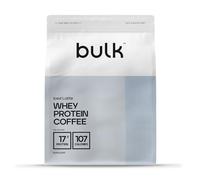 Bulk Whey Protein Coffee, Iced Latte Flavour, 500g, 16 Servings, 17g Protein per Serving, Real Coffee, High-Protein Shake for Muscle Support