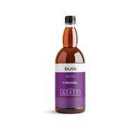 Bulk Zero Calorie Barista Syrup, Caramel, 1 Litre, Perfect for Protein Shakes, Coffee, Tea, Desserts, Pancakes and Waffles, Vegan, No Sugar, Fat, or