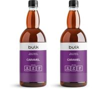 Bulk Zero Calorie Barista Syrup, Caramel, 1 Litre, Perfect for Protein Shakes, Coffee, Tea, Desserts, Pancakes and Waffles, Vegan, No Sugar, Fat, or Calories, Packaging May Vary (Pack of 2)
