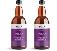 Bulk Zero Calorie Barista Syrup, Hazelnut, 1 Litre, Perfect for Protein Shakes, Coffee, Tea, Desserts, Pancakes and Waffles, Vegan, No Sugar, Fat, or Calories, Packaging May Vary (Pack of 2)