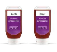 Bulk Zero Calorie Syrup, Sugar Free, Butterscotch, 400 ml, 80 Servings, Packaging May Vary (Pack of 2)