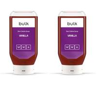 Bulk Zero Calorie Syrup, Sugar Free, Vanilla, 400 ml (Pack of 2)