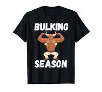 Bulking season | Gym funny | Bull T-Shirt