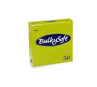 Bulky Soft BS 32241 Napkins 2 Ply 1/4 Fold 33 x 33 cm Kiwi (Pack of 50)