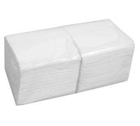 BulkySoft Paper Napkins 300mm 1-Ply White (Pack of 500)
