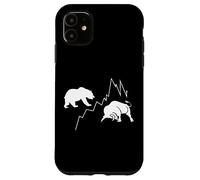 Bull Bear Financial Market Stock Investor FX Trader Options Case for iPhone 11