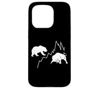 Bull Bear Financial Market Stock Investor FX Trader Options Case for iPhone 15 Pro