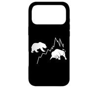 Bull Bear Financial Market Stock Investor FX Trader Options Case for iPhone 17 Pro Max