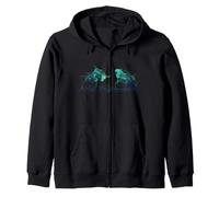 Bull Bear Stock Exchange S&P Stock Trader Gift Zip Hoodie