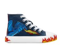Bull Boys Dragon Cloth Trainers Blue EU 36 Boy