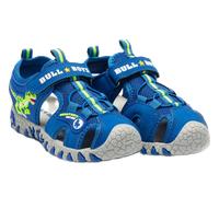 Bull boys Sneaker VELOCIRAPTOR LUCI Sandalo Blu da Bambino DNCL3144-AEH3