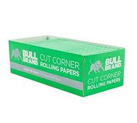 Bull Brand Cut Corner Rolling Papers 100 Packs (50 Leaves Per Pack)