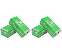 BULL BRAND Green Cut Corner 50-Piece Rolling Papers (Pack of 2)