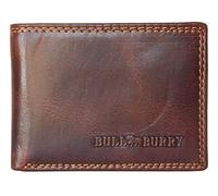 Bull Burry Very Small Pocket Size RFID Genuine Leather Wallet Whole Made of a Cowhide