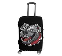 Bull-Dog Angry Luggage Case Cover Protective Suitcase Covers Anti Scratch Baggage Washable Fits 19-32 Inch M